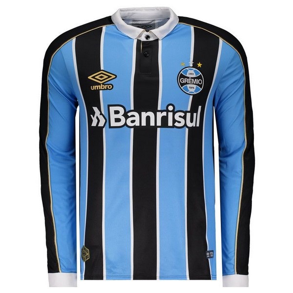 Camiseta Grêmio FBPA 1ª ML 2019/20 Azul